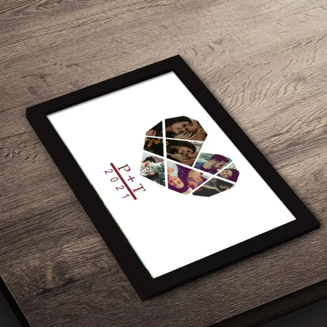 Customized Collage Photo Frame In Heart Shape 2 - Image 4